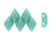 GemDuo - Turquoise Opaque