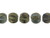 3mm Melon Shaped - Green Rainbow Matte (100pcs)