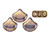 Ginkgo Leaf Bead - Crystal Bronze