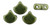 Ginkgo Leaf Bead - ColorTrends: Sueded Gold - Fern