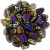 Matubo 2-Hole Nib-Bit - #BF1006 Topaz Brown Flare