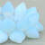 Spades (11x8mm) - Lilac Purple Opaline Matte