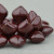 Spades (11x8mm) - Maroon Opaque