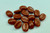 Coffee Bean 11x8mm - Rust Brown