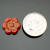 Wild Rose - 14mm Burnt Orange Opaline with Golden Luster