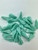 Duck Bills (9x18mm) - Turquoise Blue Silk
