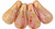 Duck Bills (9x18mm) - Rose Gold Topaz Opaque Luster