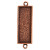 Bezel - Pendant: Rectangle Mini Link Double Loop Long by Nunn Design | 1 Each