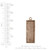 Bezel - Pendant: Rectangle Mini Link Single Loop Long by Nunn Design | 1 Each