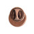 Bezel - Pendant: Circle Mini Lapel Pin by Nunn Design | 1 Each