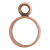 Bezel - Pendant: Circle Open Mini Single Loop by Nunn Design | 1 Each