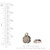 Bezel - Pendant: Square Mini Ornate Flat Tag by Nunn Design | 1 Each
