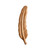 Brass Stamping: Feather | Pk of 5 *Discontinued*