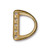 Tierracast Clasps: Clasp Ring, 5 Hole D-Ring | Pk of 2