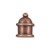 Cord Ends: 2mm Pagoda by TierraCast
