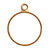 Nunn Design: Open Pendant Large Circle Single Loop | 1 Each
