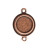 Nunn: Classic Deep Pendant Circle Double Loop | 1 Each