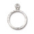 TierraCast Charm: Stitch-around 18mm Hoop Charm | Pk of 2