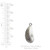 Mussel Charm by Nunn Design | 1 Each *Discontinued*