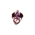 Dragon Charm Red by Susan Clarke