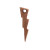 Charms: Itsy Flat Tag Lightning Bolt Metal Stamping Blank by Nunn Design | 1 Each