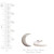 Charms: Itsy Flat Tag Crescent Moon Metal Stamping Blank by Nunn Design | 1 Each
