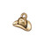 Charms: Drop, Cowboy Hat by TierraCast | Pk of 2
