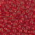 Round Seed Bead by Miyuki - #140-S Red Orange Transparent Silver-Lined