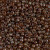 Round Seed Bead by Miyuki - #4505 Light Smoky Topaz Transparent Picasso