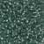 Round Seed Bead by Miyuki - #1456 Dyed Lichen Transparent Silver-Lined