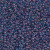 Round Seed Bead by Miyuki - #346 Magenta / Aqua Inside Color Lined Luster