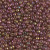 Round Seed Bead by Miyuki - #301 Dark Topaz Transparent Gold Luster Rainbow