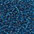 Round Seed Bead by Miyuki - #25 Capri Blue Transparent Silver-Lined