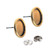 Nunn Earrings: Post Small Circle | 1 Pair