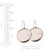 Nunn Earrings: Large Circle | 1 Pair