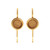 Nunn Earring: Wire 6mm Circle | 1 Pair