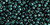 Round Seed Bead by Toho - #519 Higher-Metallic Teal Hematite
