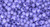 Round Seed Bead by Toho - #977 Clear / Neon Purple Inside Color Lined