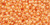 Round Seed Bead by Toho - #984 Clear / Papaya Inside Color Lined