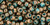 Round Seed Bead by Toho - #1703 Gilded Marble Turquoise Round Seed Bead by Toho - #1703 Gilded Marble Turquoise