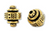 TierraCast Bead: Ethnic Barrel | Pk of 2