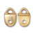 Tierracast Link: Plain Strap Tip | Pk of 2