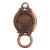 Connectors: Decorative Circle by Nunn Design | 1 Each *Discontinued*