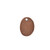 Nunn Design: Primitive Tag Small Oval Single Hole Metal Stamping Blank | 1 Each