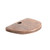 Nunn Design: Flat Tag Mini Half Oval Metal Stamping Blank | 1 Each