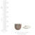 Nunn Design: Flat Tag Mini Half Oval Metal Stamping Blank | 1 Each