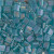 Tila Beads - #2405FR Teal Transparent Rainbow Matte