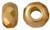 Firepolish Large Hole Rondelles 14 x 9mm : ColorTrends - Pearl Coat - Agamemnon