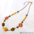 Miyuki Amber Ring Necklace Kit