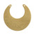 Nunn Design Flat Tag: Grande Circle Eclipse Double Hole | 1 Each